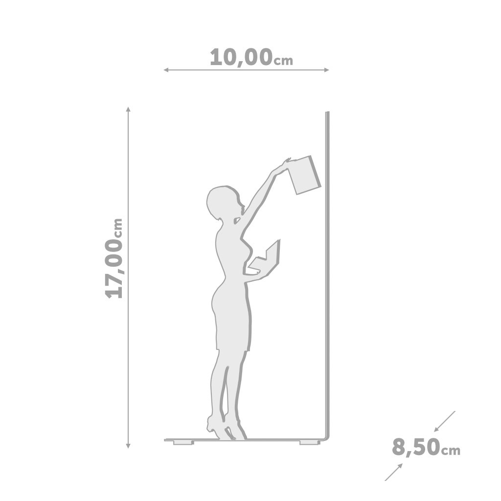 Acquista online Balvi Le serre-livre bibliothèque en métal noir Balvi